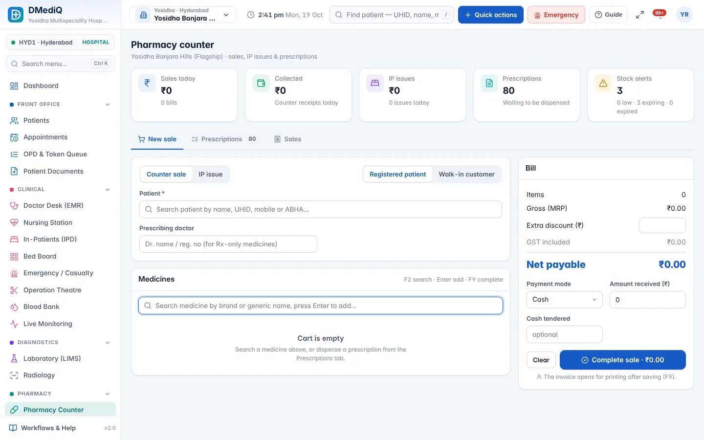DMediQ for Pharmacies